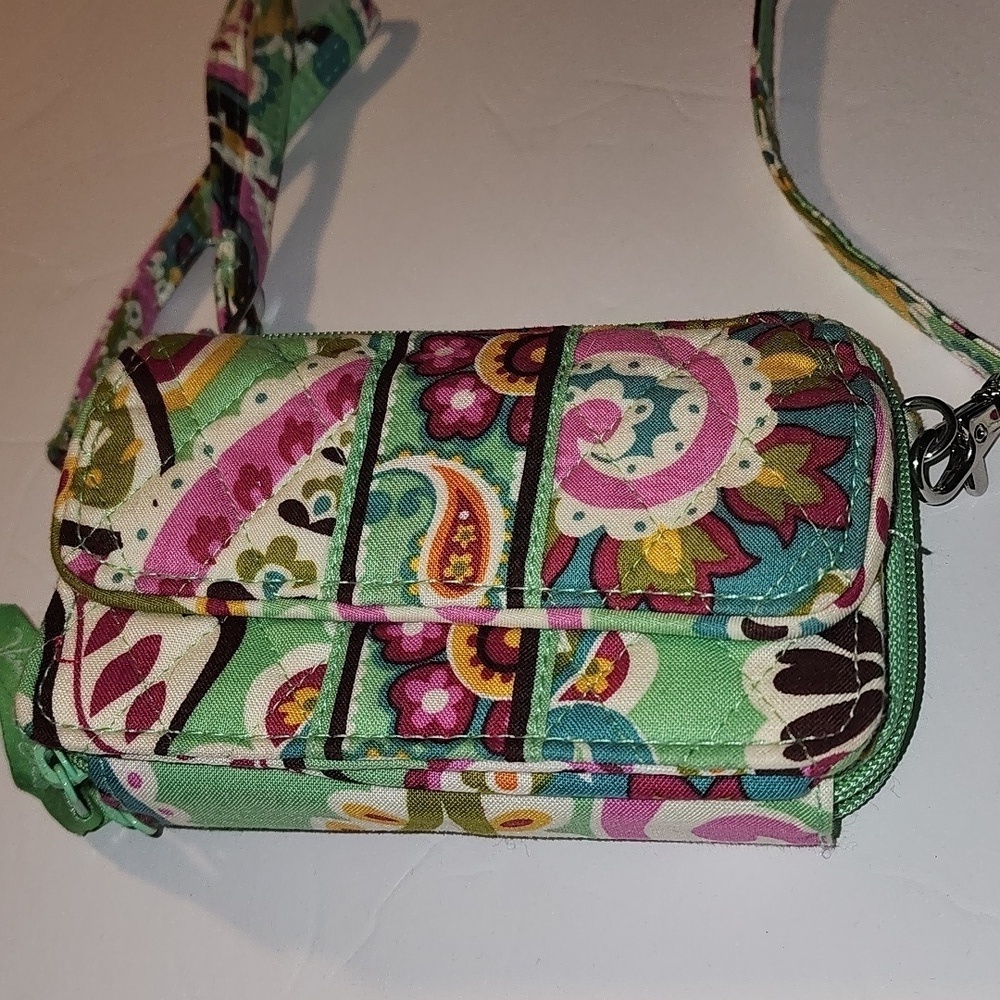 Vera Bradley Wristlet Wallet – Colorful Paisley Print
